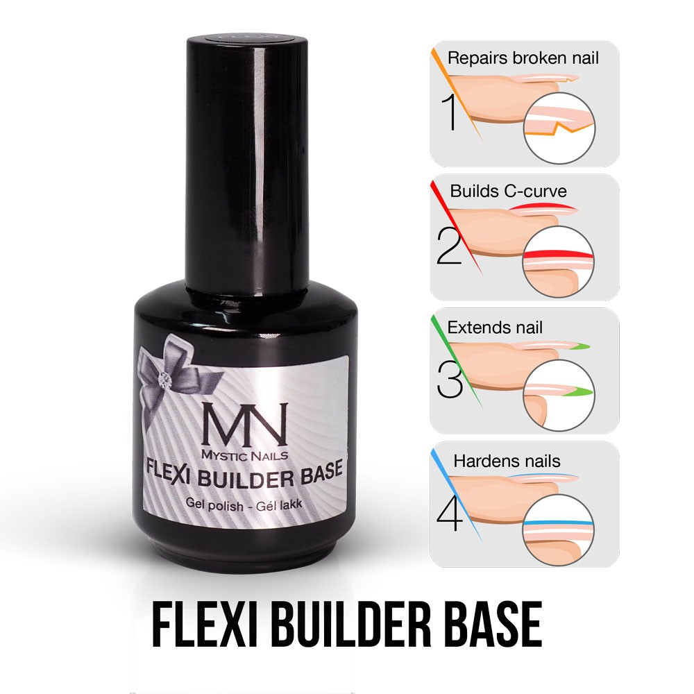 Flexi Builder Base 12ml Gel Polish in the Gel Polish colors 12 ml